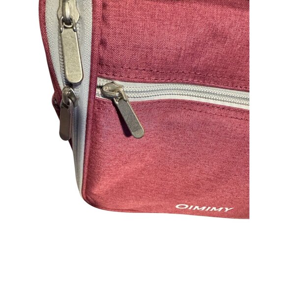 Oimimy Travel Makeup Bag Multiple Pockets & Hanging Hook 10" L x 4" W x 9" H - Picture 10 of 12